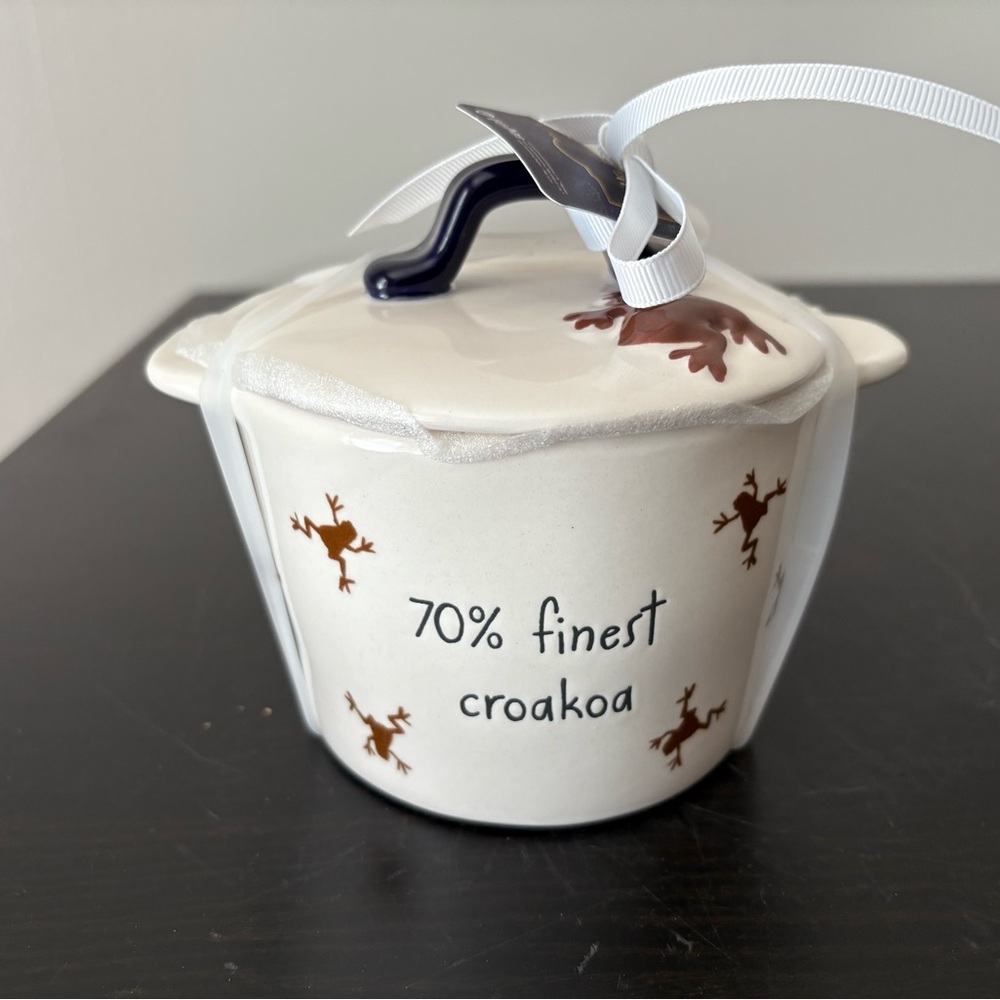 New Rae Dunn Harry Potter 70% Finest Croakoa Mini Bake Dish with Lid